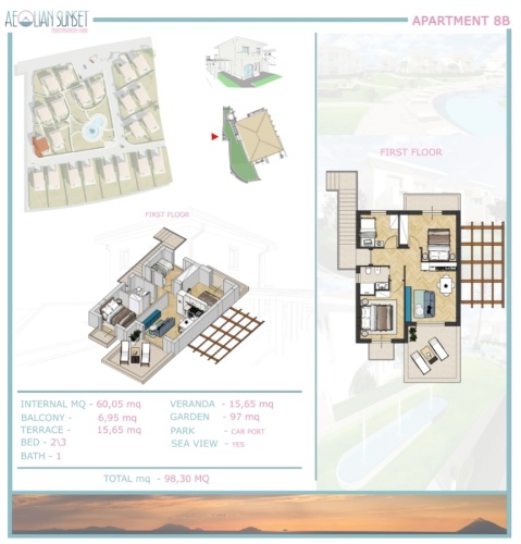Santa Domenica, 3 Bedrooms Bedrooms, 4 Rooms Rooms,1 BathroomBathrooms,Lägenhet,Till salu,1118