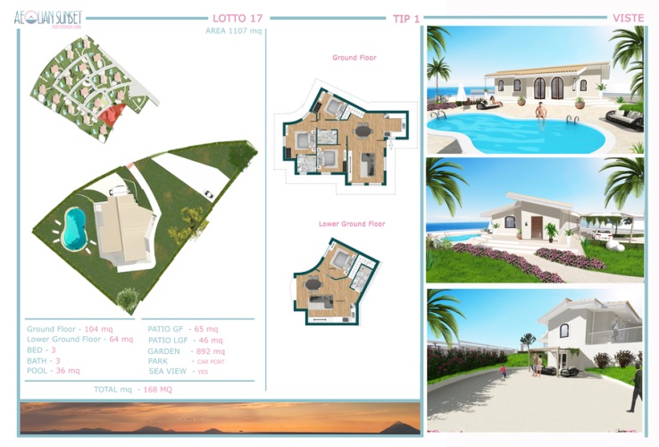 Santa Domenica, 4 Bedrooms Bedrooms, 4 Rooms Rooms,3 BathroomsBathrooms,Villa,Till salu,1119