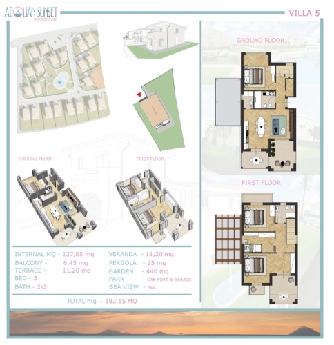 Santa Domenica, 3 Bedrooms Bedrooms, 4 Rooms Rooms,2 BathroomsBathrooms,Villa,Till salu,1121