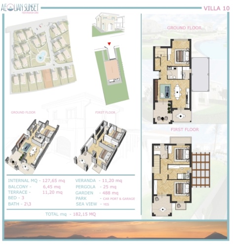 Santa Domenica, 3 Bedrooms Bedrooms, 4 Rooms Rooms,2 BathroomsBathrooms,Villa,Till salu,1121