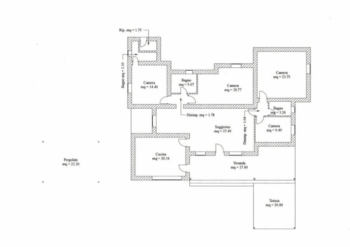 Tropea, 4 Bedrooms Bedrooms, 5 Rooms Rooms,3 BathroomsBathrooms,Villa,Till salu,1024