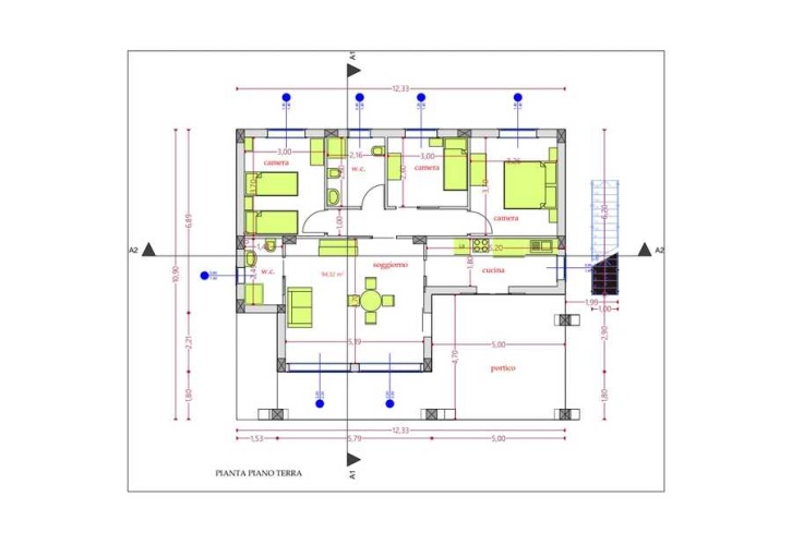 Zambrone, 3 Bedrooms Bedrooms, 4 Rooms Rooms,2 BathroomsBathrooms,Villa,Till salu,1042