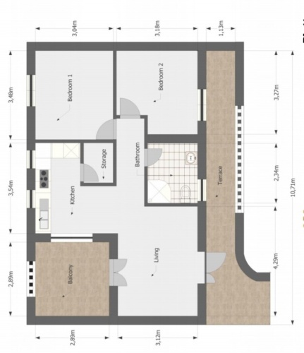 Parghelia, 2 Bedrooms Bedrooms, 3 Rooms Rooms,1 BathroomBathrooms,Lägenhet,Till salu,1076